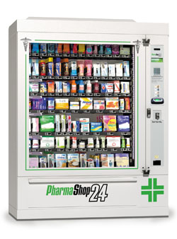 Vending machine for drugs model Pharmashop24 Extensive
